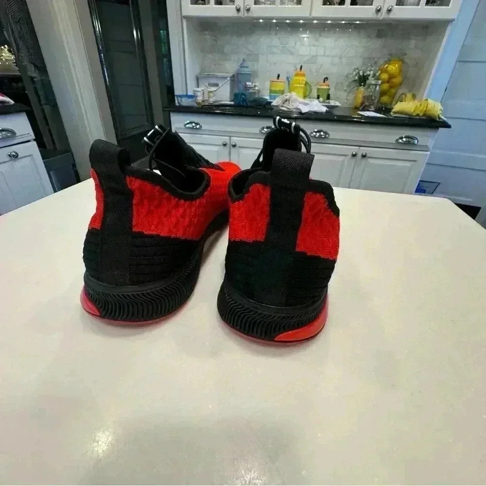 French Connection men’s Cannes sneakers. Red & black size 10